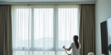 Delicate sheer drape cleaning grose-vale-nsw Matty Curtain Cleaning